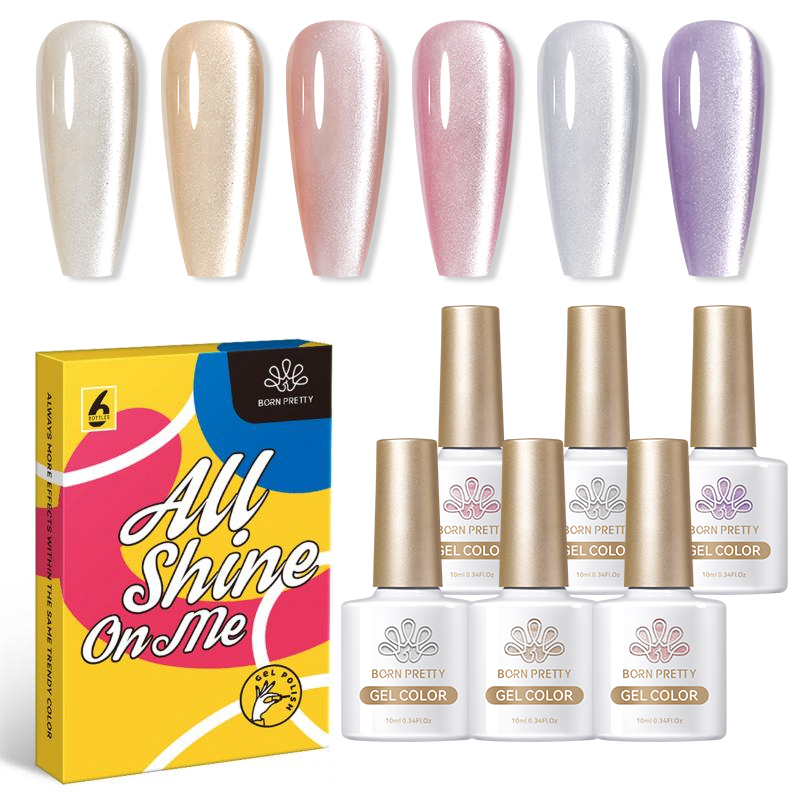 BORN PRETTY Set di 6 Smalti Ge - Resin Glitter Pack recensione e prezzo