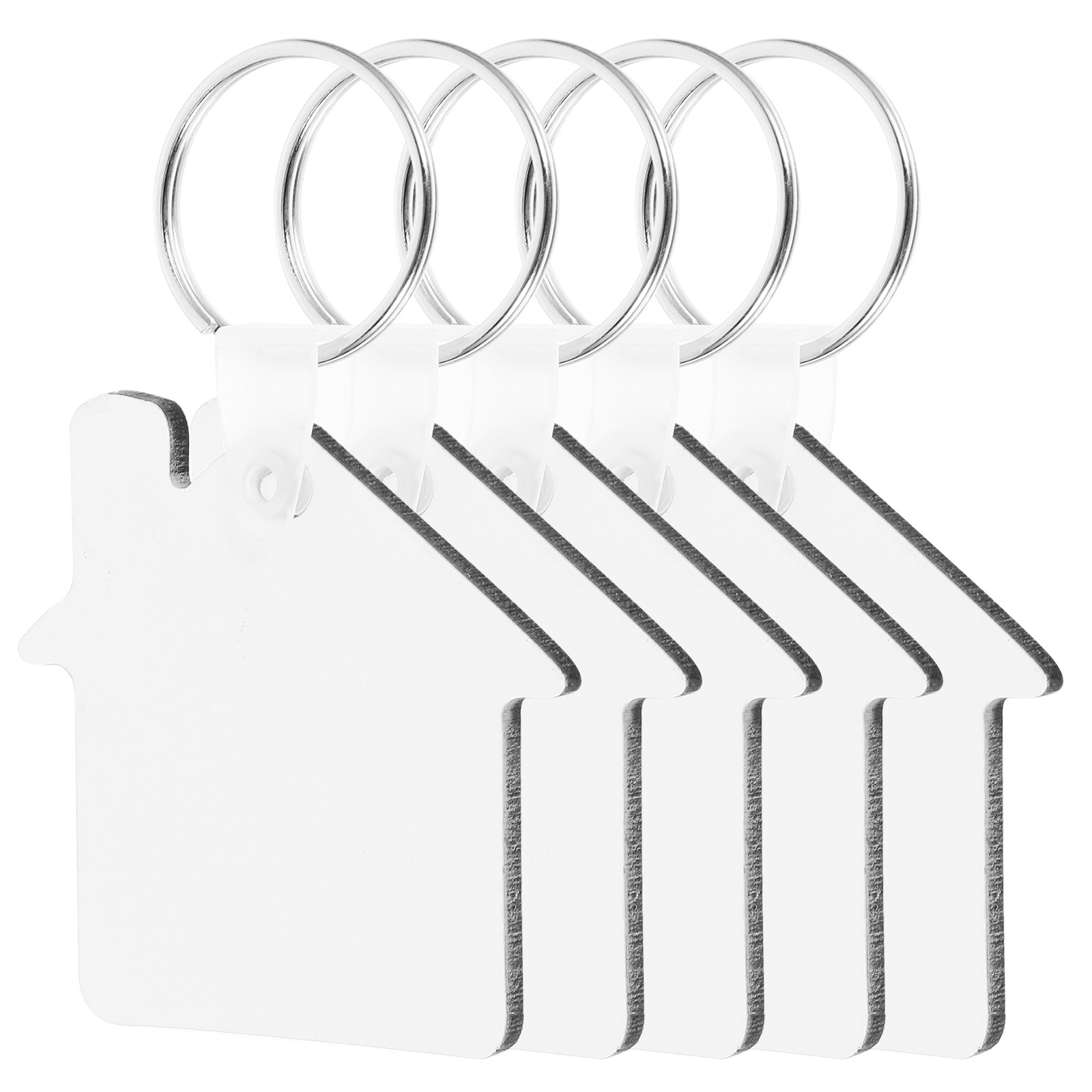 5 pezzi di portachiavi in legn - Wood Ring Blank recensione e prezzo